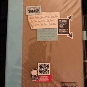 K&Company Retro Style Smash Journal with Stickers